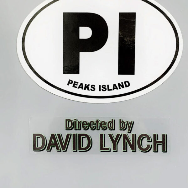 DIRECTED by DAVID LYNCH Bumper Stickers