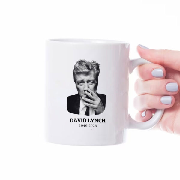 David Lynch Mug, Legend David Lynch Mug, RIP David Lynch 1946-2025, Legend Movie Film Maker Mug