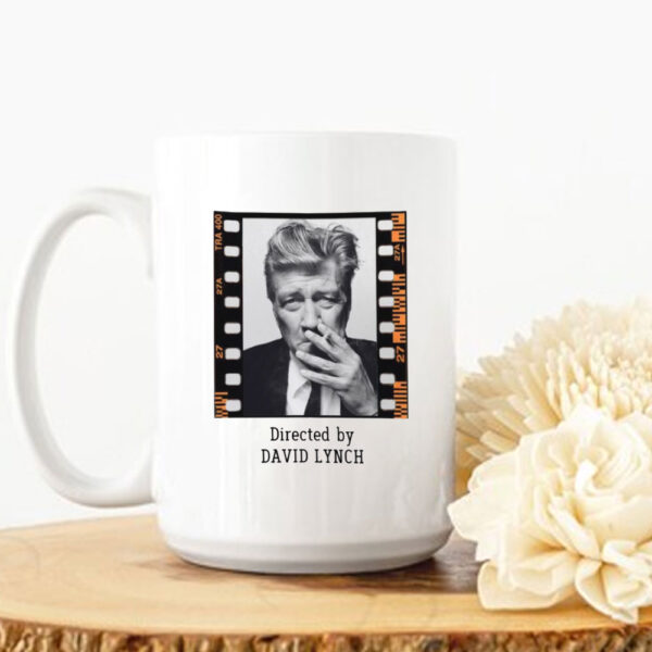 David Lynch Mug, Legend David Lynch Mug, Rest In Peace David Lynch, Retro Movie Film Cinema Mug