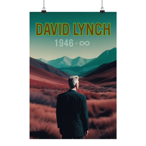 David Lynch Poster, David Lynch Memorial Art Print