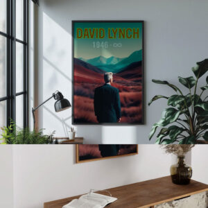 David Lynch Poster, David Lynch Memorial Art Print