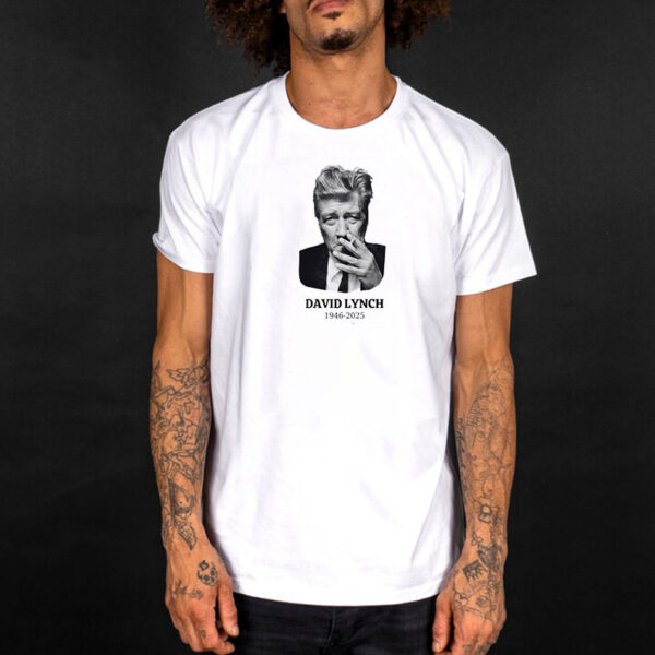 David Lynch Shirt, Legend David Lynch T-Shirt, RIP David Lynch 1946-2025, Legend Movie Film Maker T-shirt