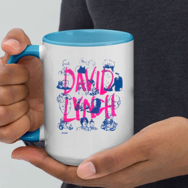 David Lynch white Mug