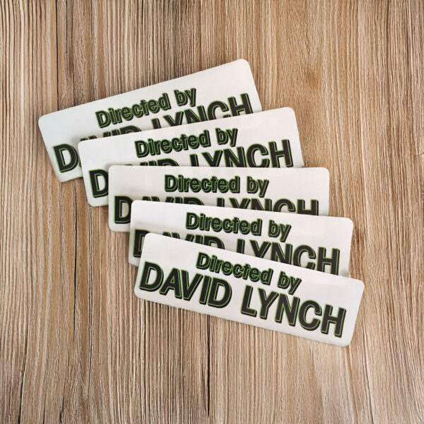 Directed by David Lynch Stickers