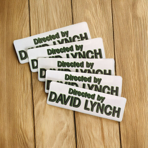 Directed by David Lynch Stickers