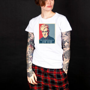Fix Your Hearts Or Die Unisex T-Shirt, Rip David Lynch Shirt