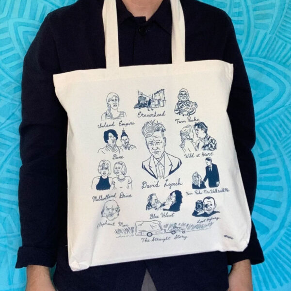 Preorder David Lynch Navy Ink Tote