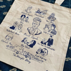 Preorder David Lynch Navy Ink Tote