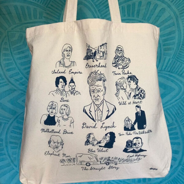 Preorder David Lynch Navy Ink Tote