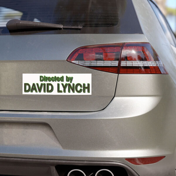 TDirected by David Lynch Car Magnets Stickers