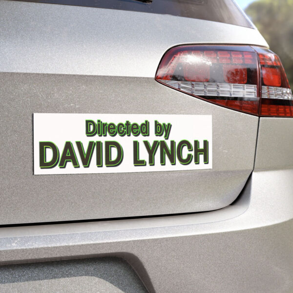 TDirected by David Lynch Car Magnets Stickers