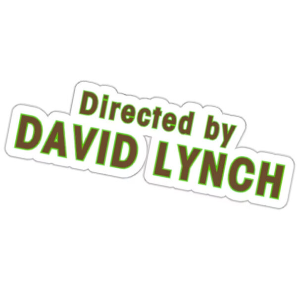 Twin Peaks Directed By David Lynch Sticker