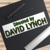 Twin Peaks Directed by David Lynch Bumper Stickers