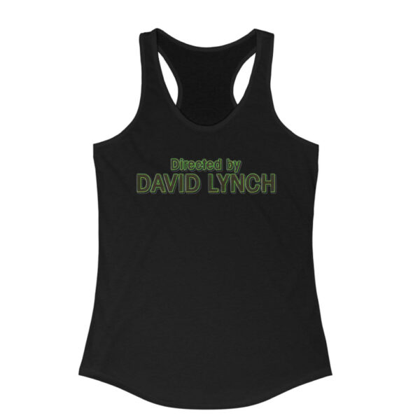 Twin Peaks Directed by David Lynch Racerback Tank