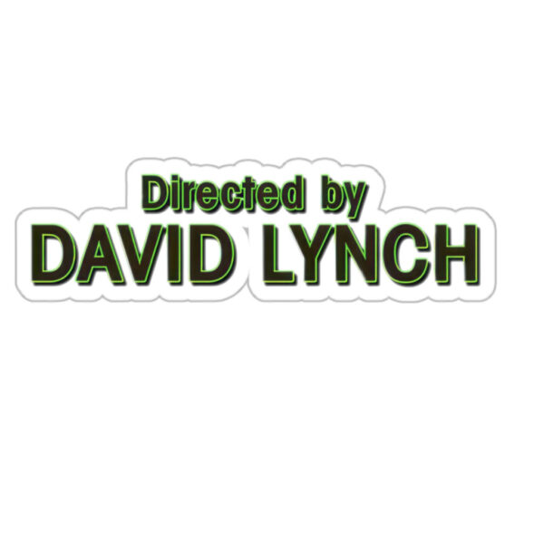 Twin Peaks Directed by David Lynch Stickers