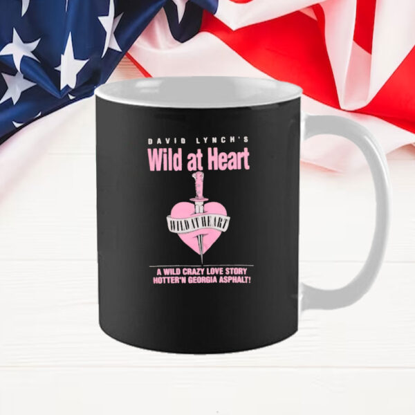 Wild At Heart, David Lynch Romance Drama Thriller Movie Cult Classic Nicolas Cage Twin Peaks Criterion Mug