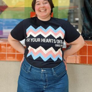 Fix Your Hearts or Die T-Shirt - David Lynch