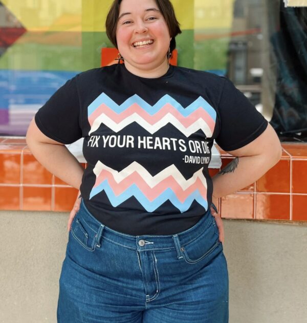 Fix Your Hearts or Die T-Shirt - David Lynch