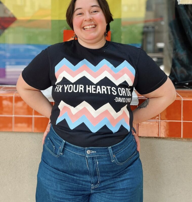 Fix Your Hearts or Die T-Shirt - David Lynch