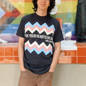 Fix Your Hearts or Die T-Shirt - David Lynch